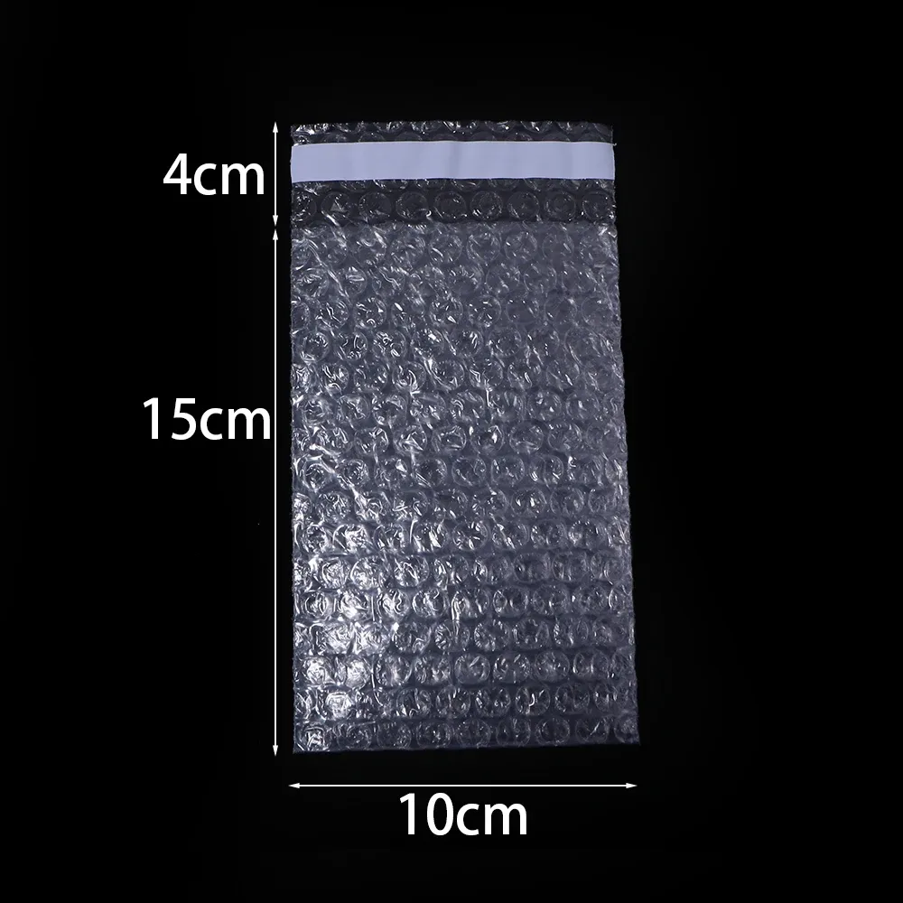 Sacs d'emballage à bulles auto-scellants, transparents et résistants aux chocs, lot de 10, 20 ou 50 pièces 9