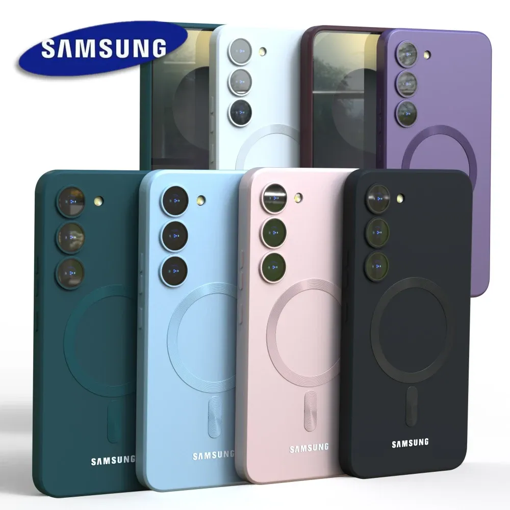 Coque magnétique en silicone souple pour Samsung Galaxy, vue principale