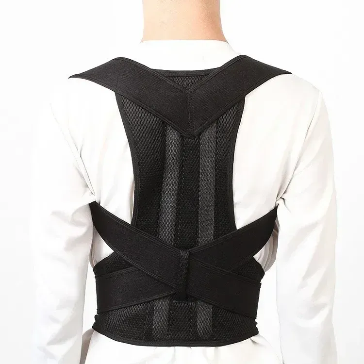 Correcteur de posture pour homme porté au quotidien