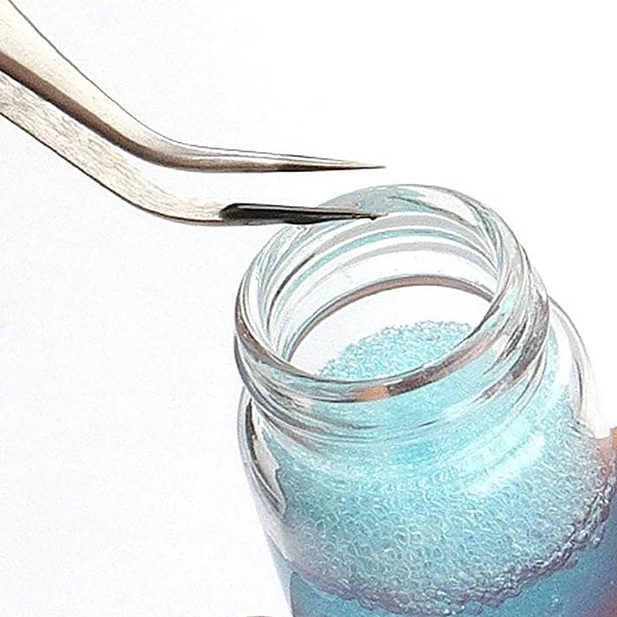 Nettoyeur de pincettes à cils, utilisation