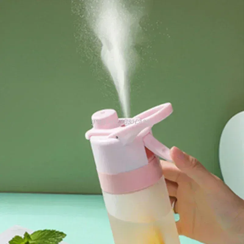 Bouteille d'eau de 700 ml pour femmes, gourde de sport en plein air, fitness, grande capacité, sans BPA, gobelet de voyage 3