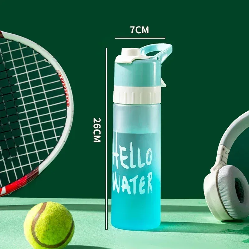 Bouteille d'eau de 700 ml pour femmes, gourde de sport en plein air, fitness, grande capacité, sans BPA, gobelet de voyage 11