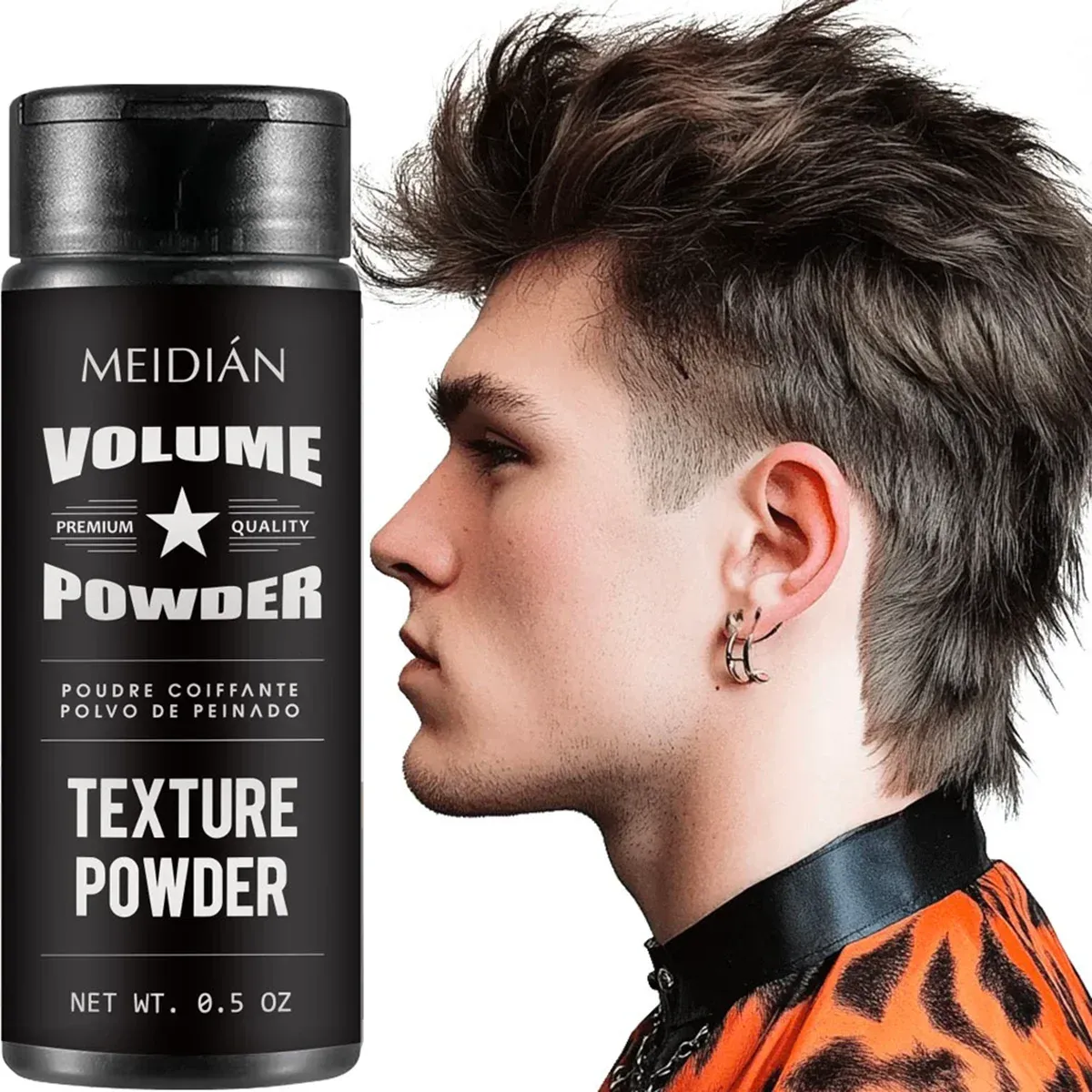 Poudre coiffante volumisante – Contrôle de la brillance et tenue longue durée pour hommes et femmes 1