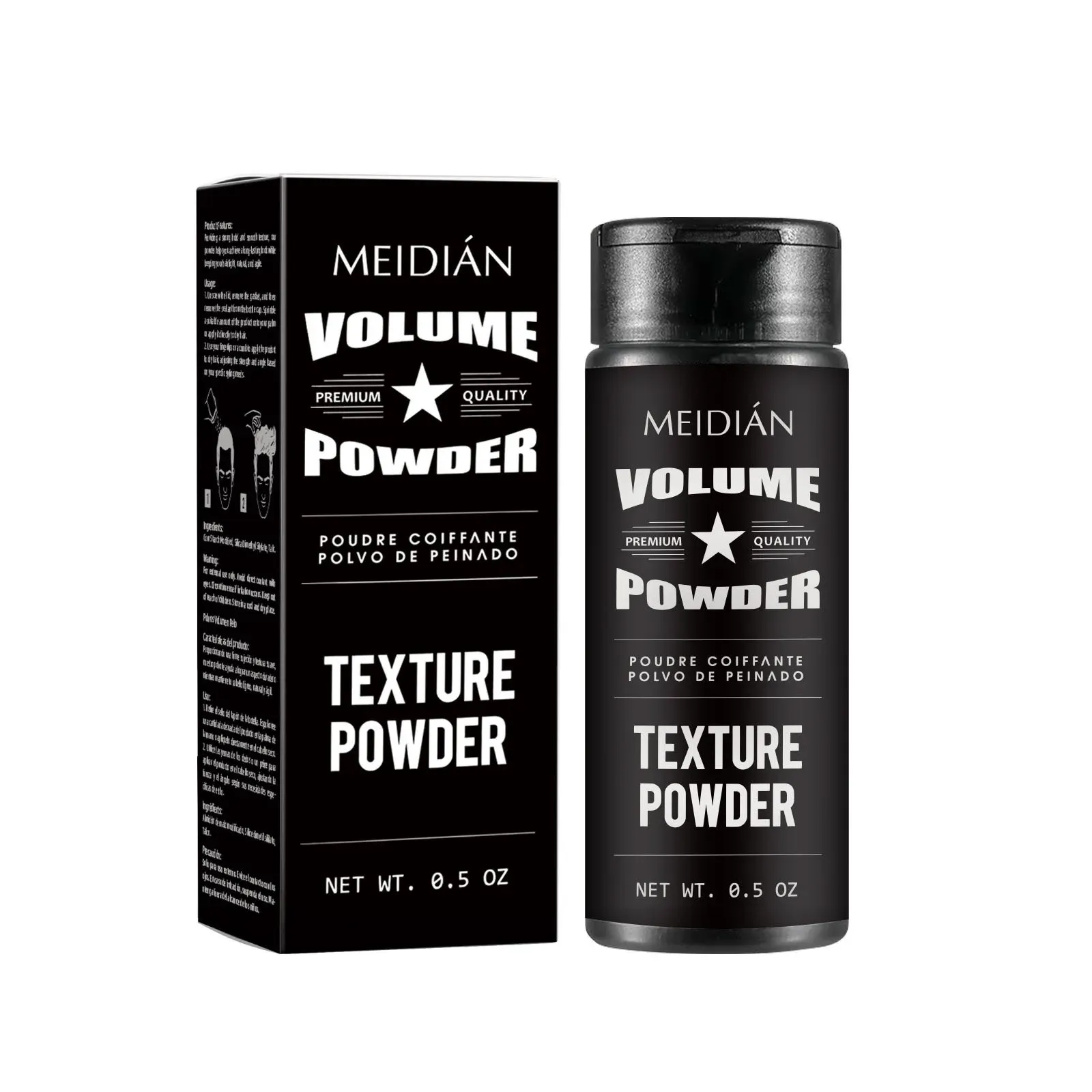 Poudre coiffante volumisante – Contrôle de la brillance et tenue longue durée pour hommes et femmes 7