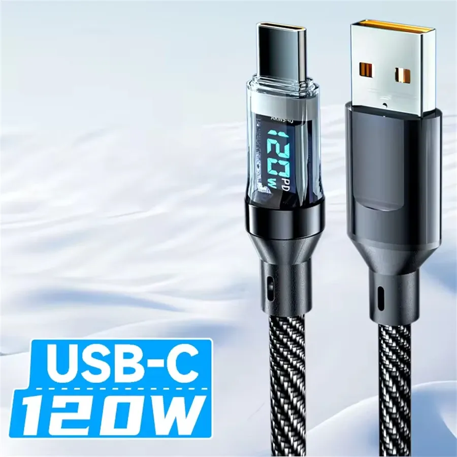 Câble de charge, détail final du produit
