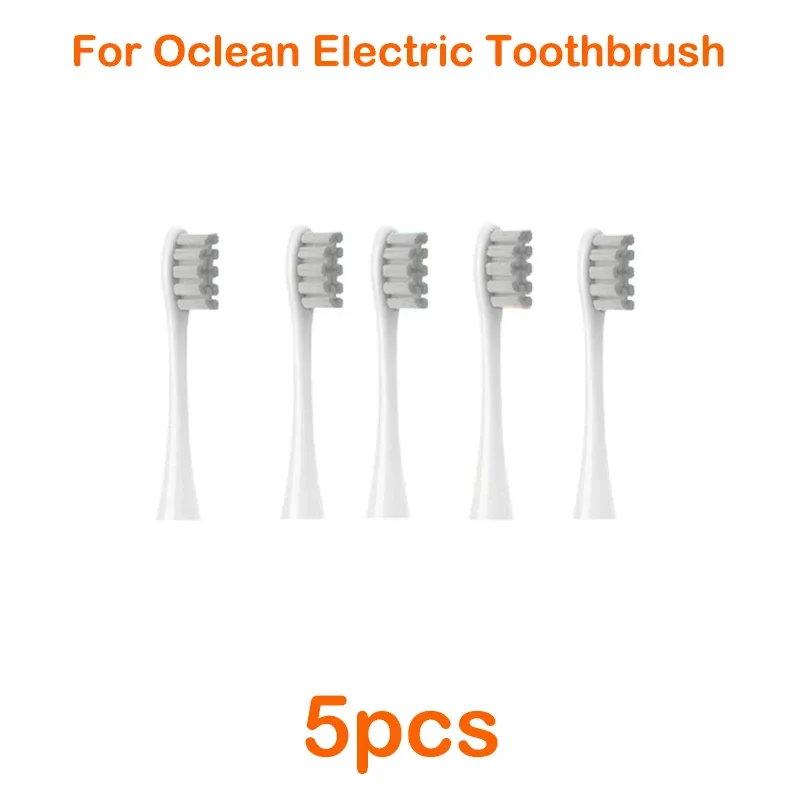 Brossettes de rechange pour brosse à dents électrique Oclean, lot de 5, compatibles Oclean X PRO / X / Z1 / F1 / One / Air 2 Sonic 6