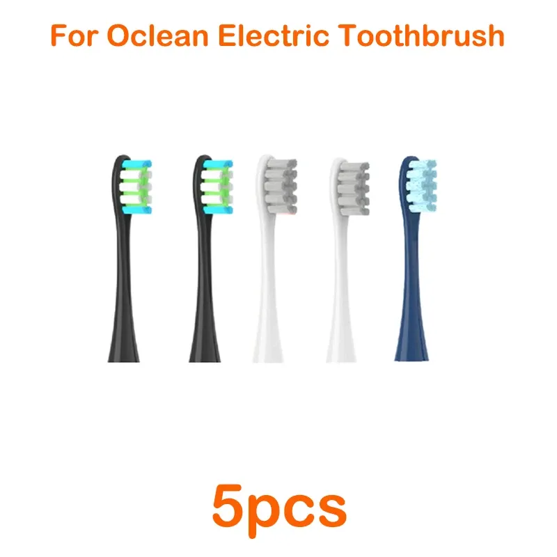 Brossettes de rechange pour brosse à dents électrique Oclean, lot de 5, compatibles Oclean X PRO / X / Z1 / F1 / One / Air 2 Sonic 13