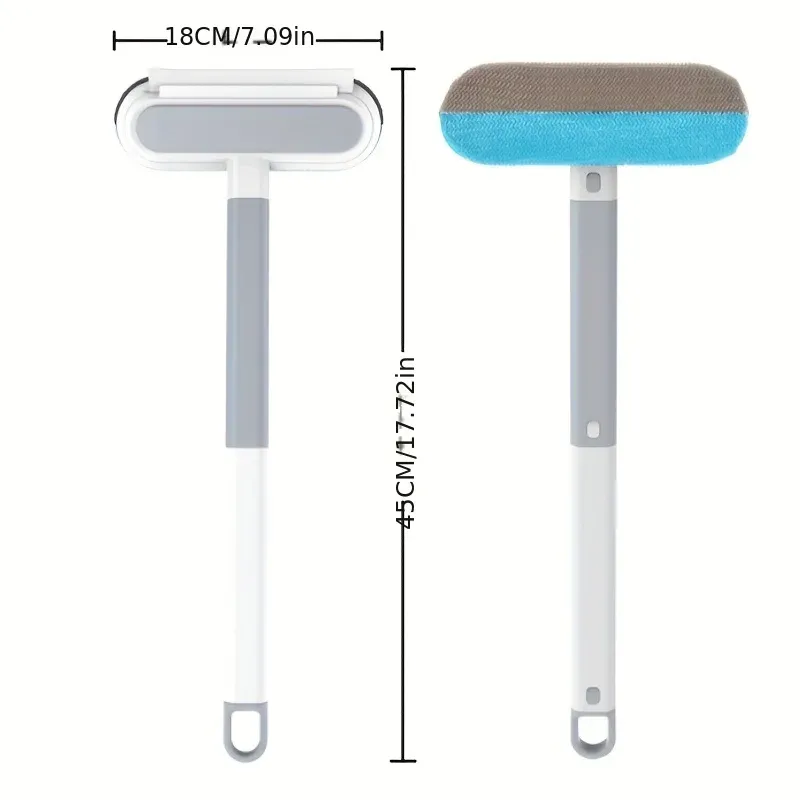 Brosse multifonctionnelle pour rainures de fenêtre, mini épilateur pour animaux de compagnie, outil professionnel pour la maison, 1 pièce 4