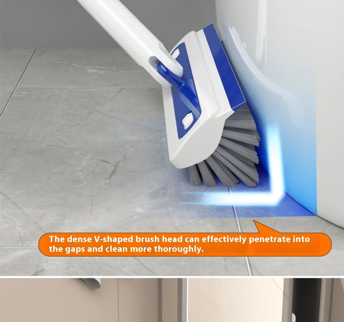 Brosse de nettoyage en situation
