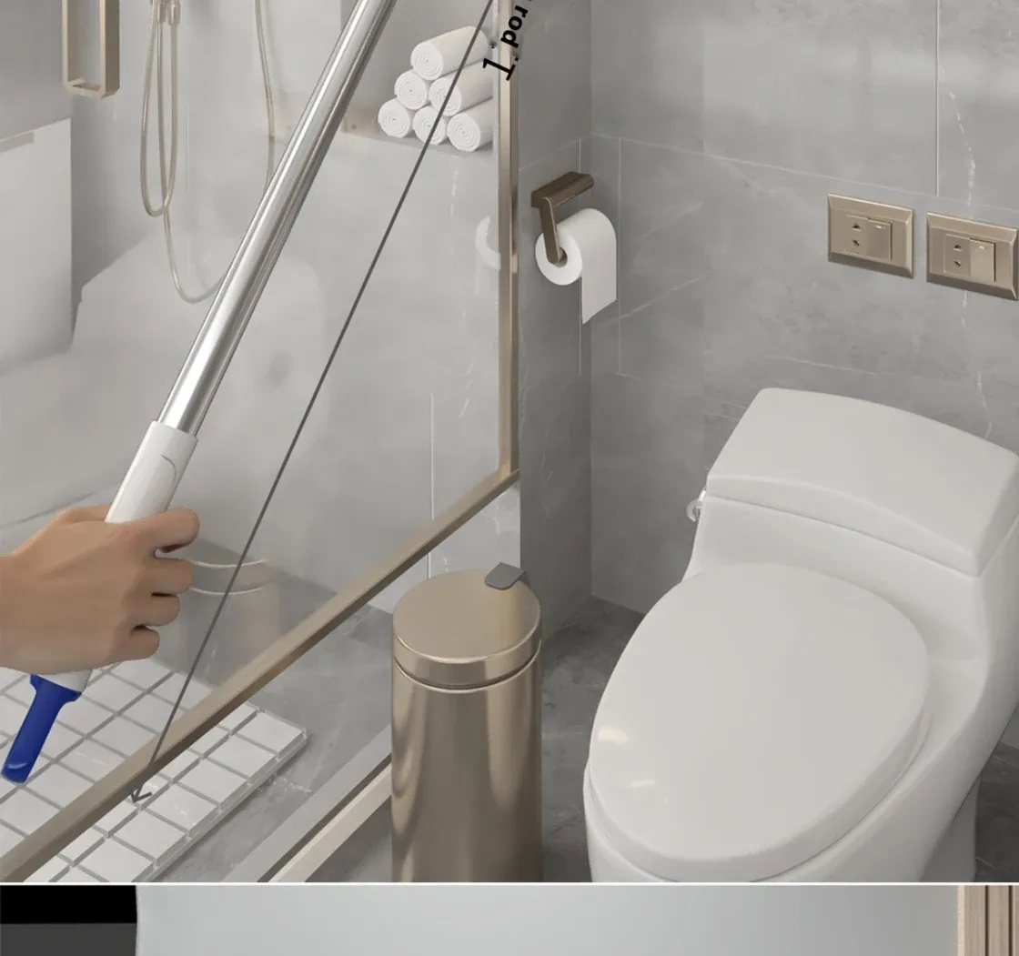 Brosse en situation de nettoyage quotidien