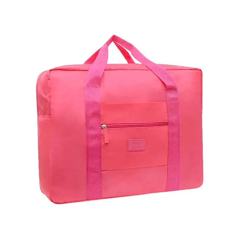 Sac de voyage léger et pliable unisexe, sac fourre-tout, bagage à main, sac de week-end, sac de nuit, organisateur de valise, grande capacité 20 L 11