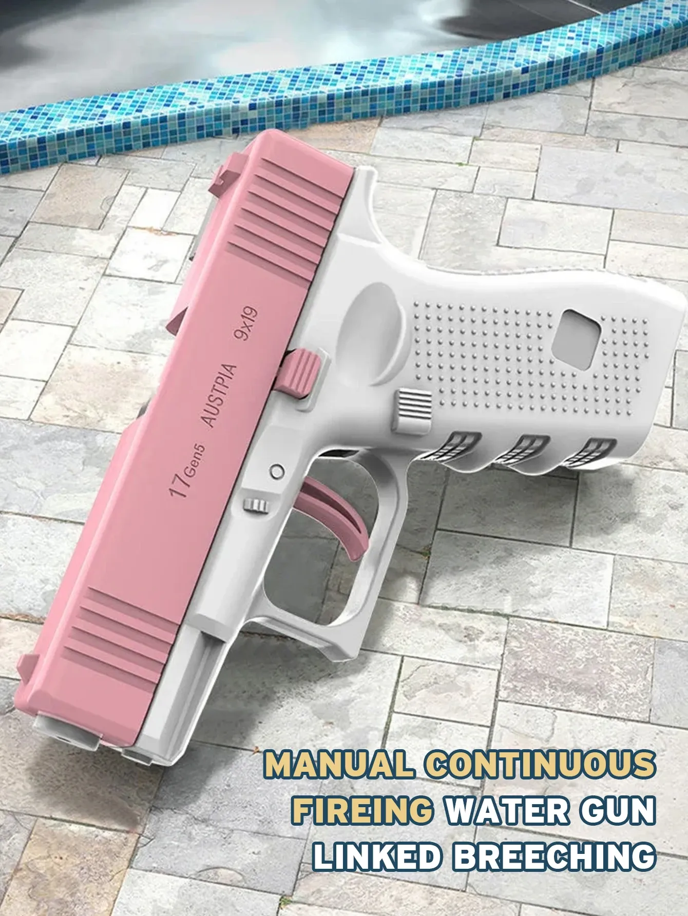Mini pistolet à eau, mise en situation