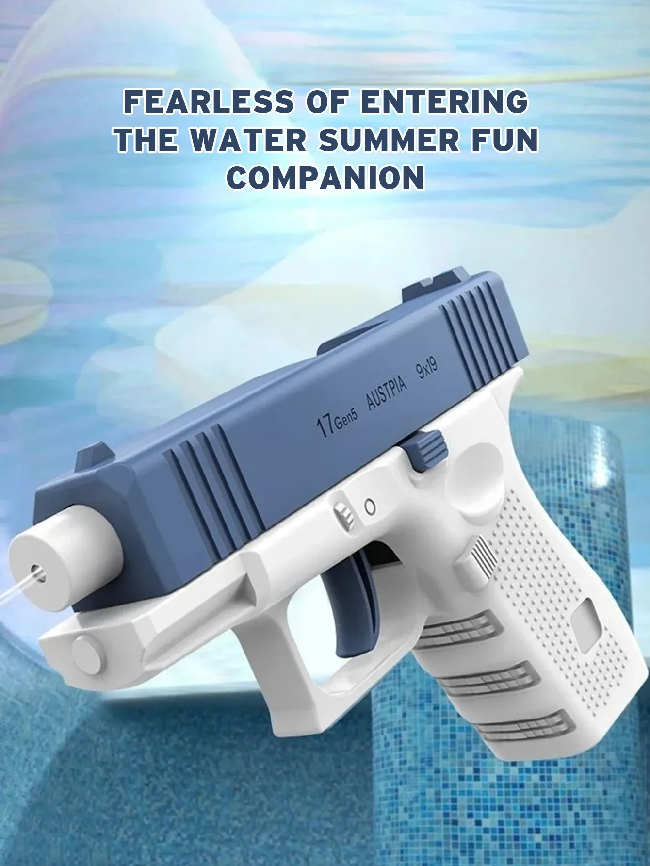 Mini pistolet à eau, jeu en famille