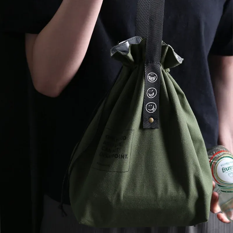 Sac à bento en toile, esthétique