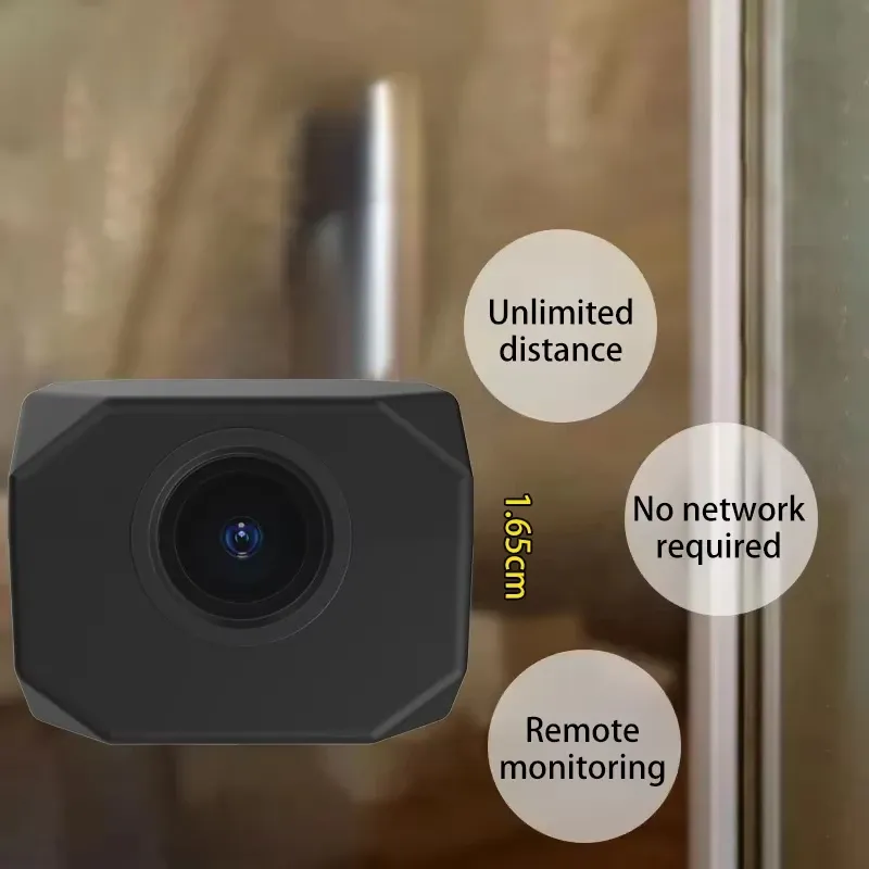 Mini Caméra WiFi 4K avec Point d'Accès, Surveillance à Distance et Caméscope Portable 2