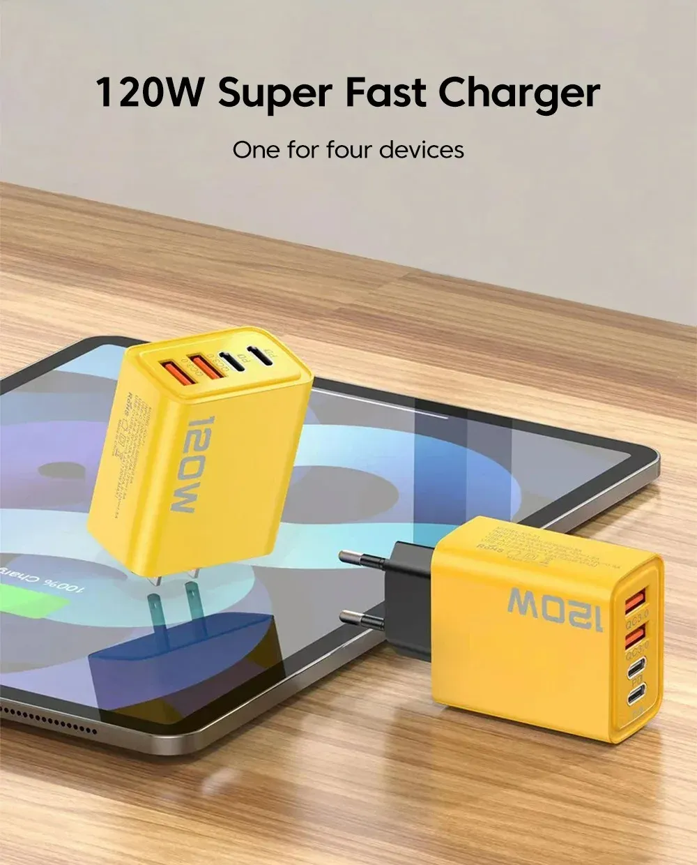 Chargeur utilisé avec plusieurs appareils