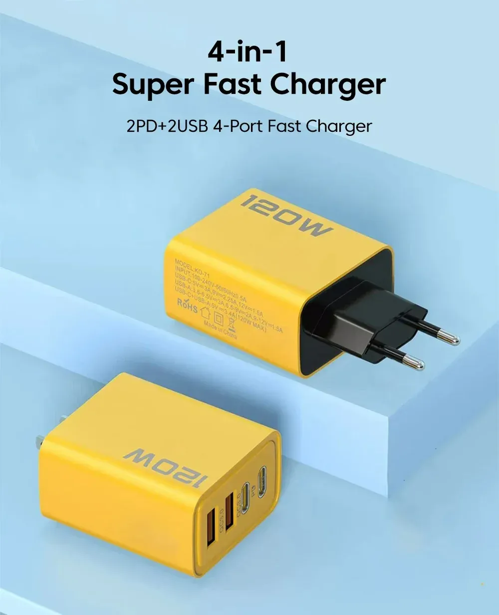 Gros plan sur les ports USB-C
