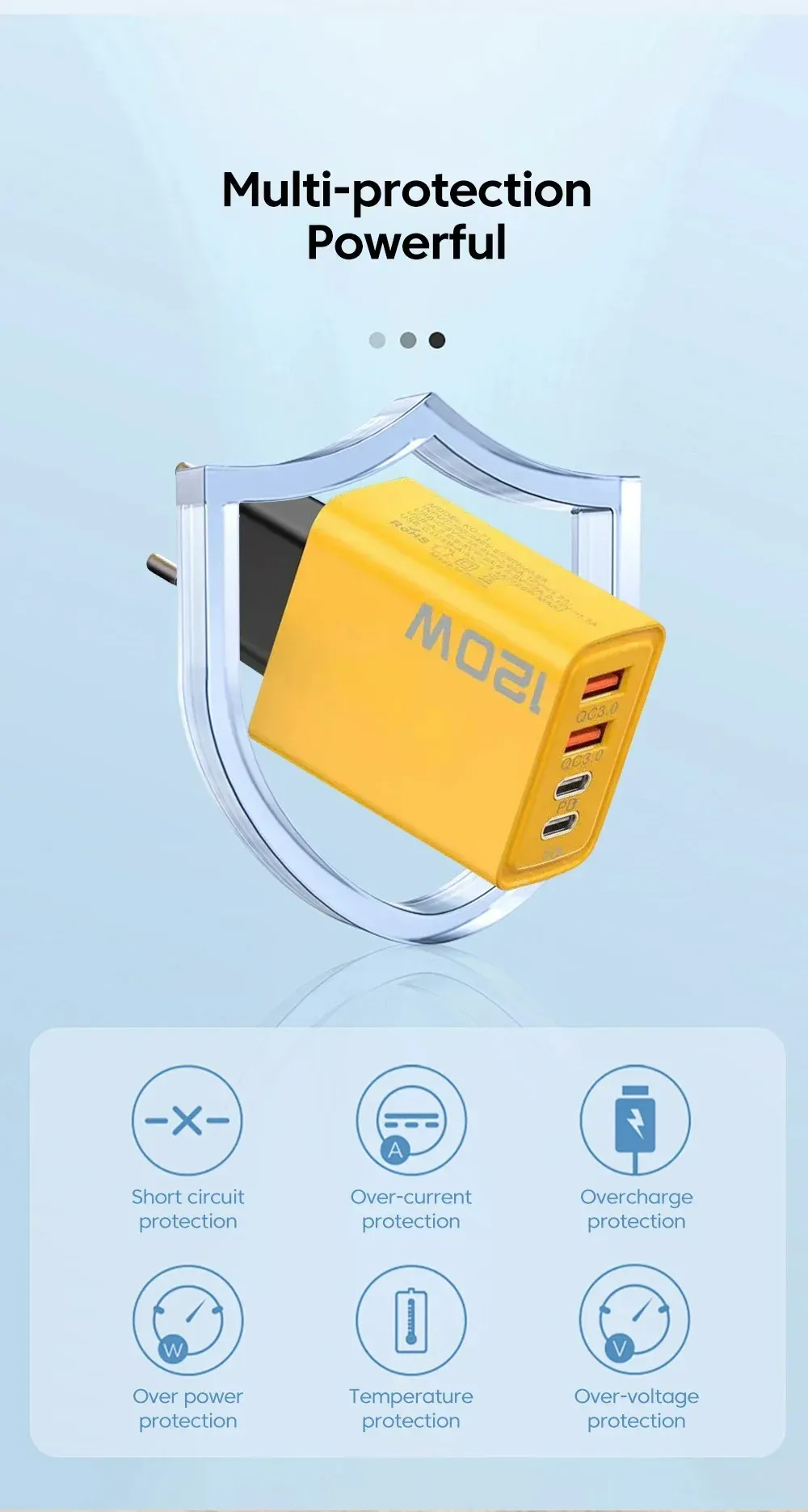 Chargeur présenté dans un intérieur moderne