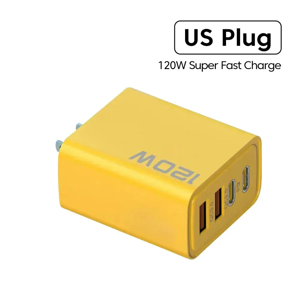 Chargeur USB-C PD 4 ports, charge rapide 3.0, compatible iPhone 16 et 15, Samsung, Xiaomi, Huawei 10