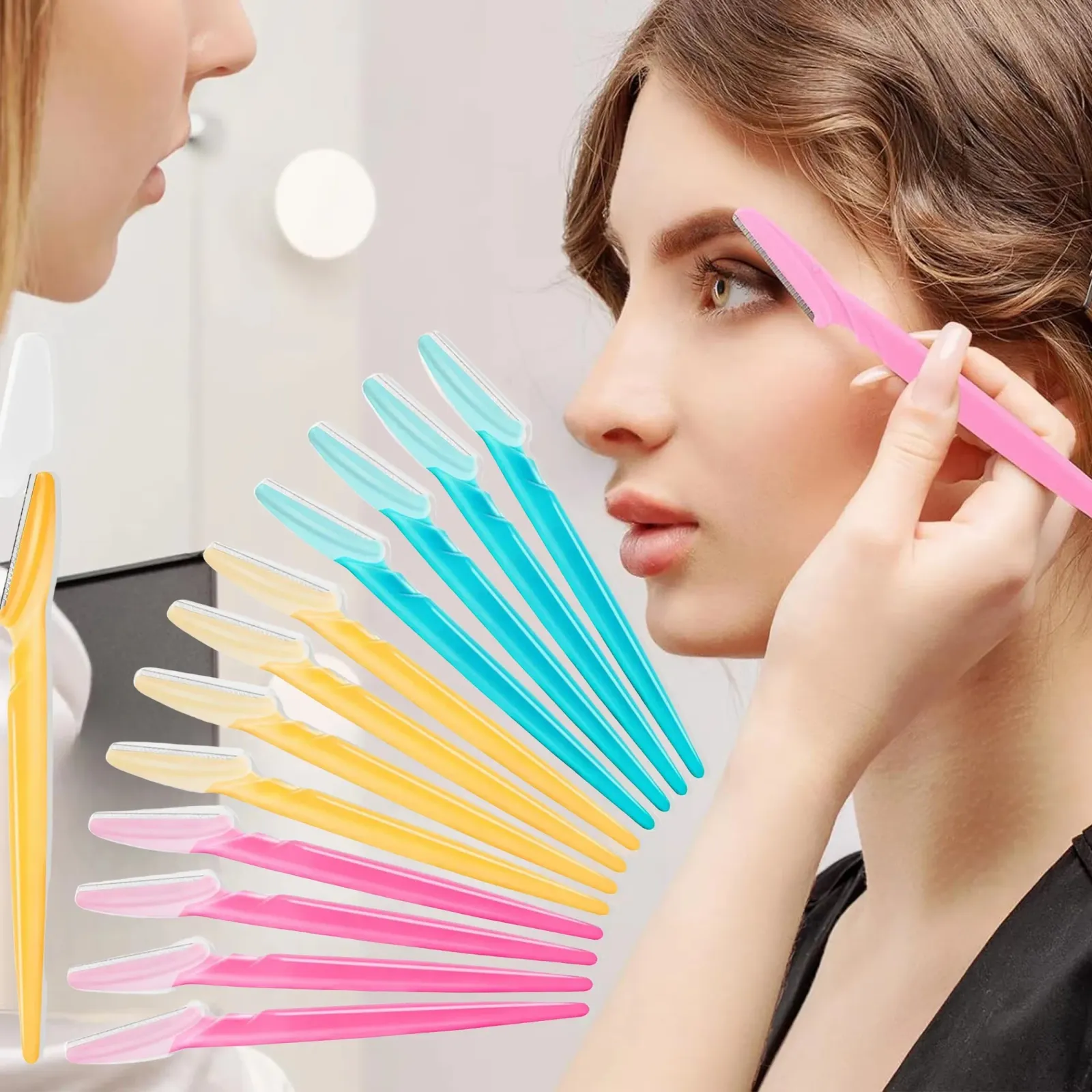 Vue détaillée de la tondeuse à sourcils