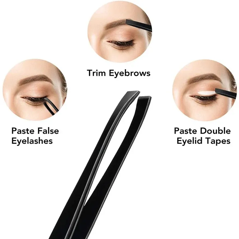 Kit de toilettage des sourcils : tondeuse, ciseaux, pincettes, rasoir et peigne 4