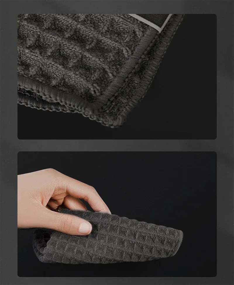 Entretien du matériel de café avec chiffon microfibre