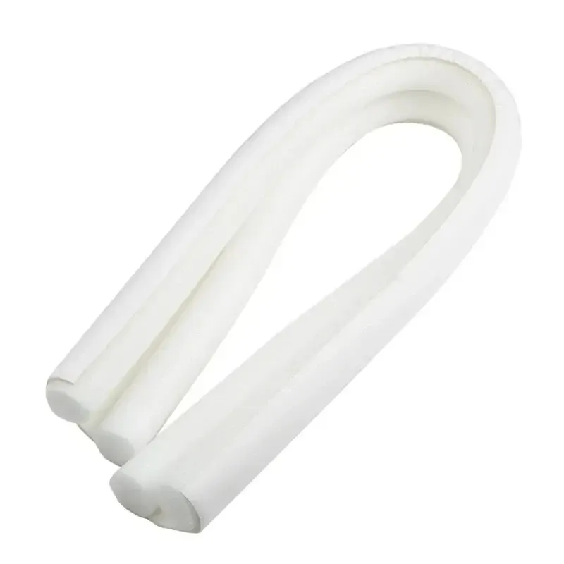 Bande d'étanchéité coupe-vent et anti-poussière pour porte, à double protection, insonorisante 9