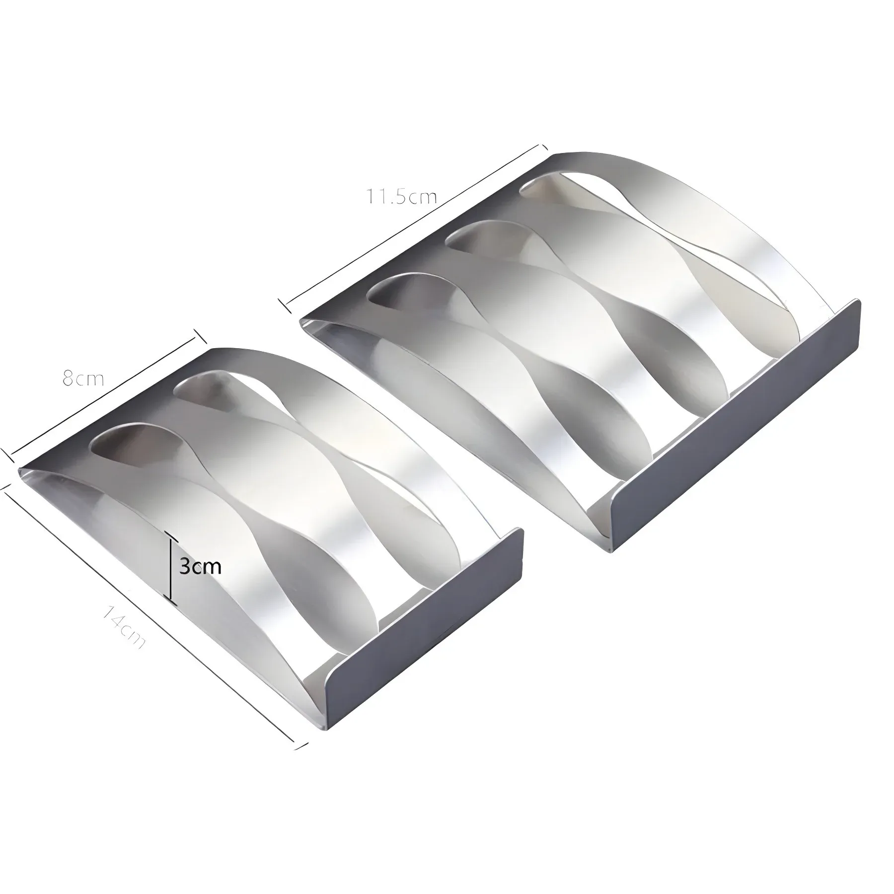 Porte-brosse à dents mural auto-adhésif en acier inoxydable 5