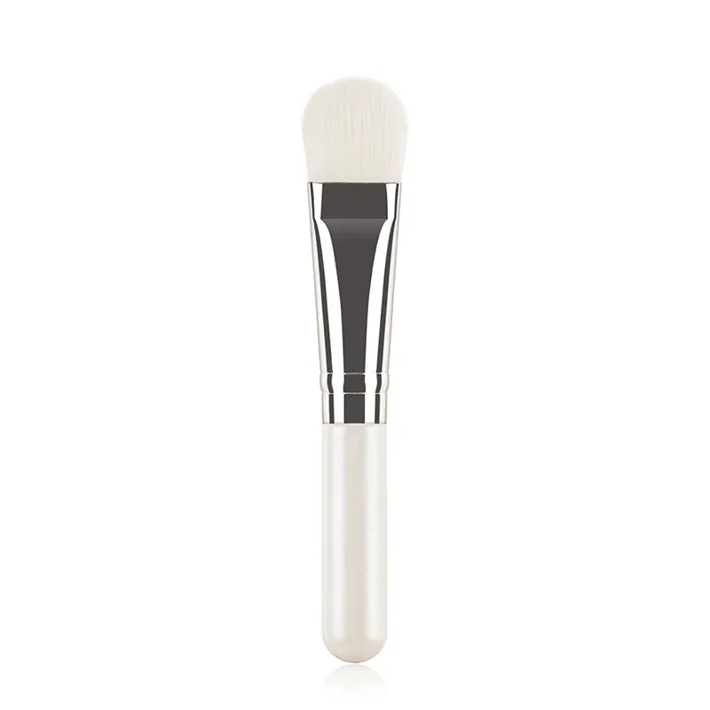 Brosse à masque facial à poils doux et plats, pour le nettoyage du visage et l'application du fond de teint et des anti-cernes 8