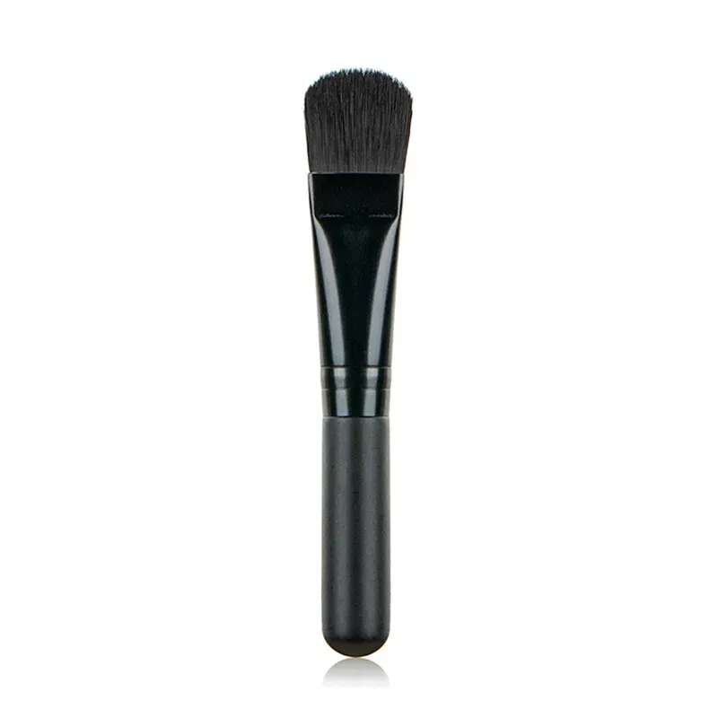 Brosse à masque facial à poils doux et plats, pour le nettoyage du visage et l'application du fond de teint et des anti-cernes 11