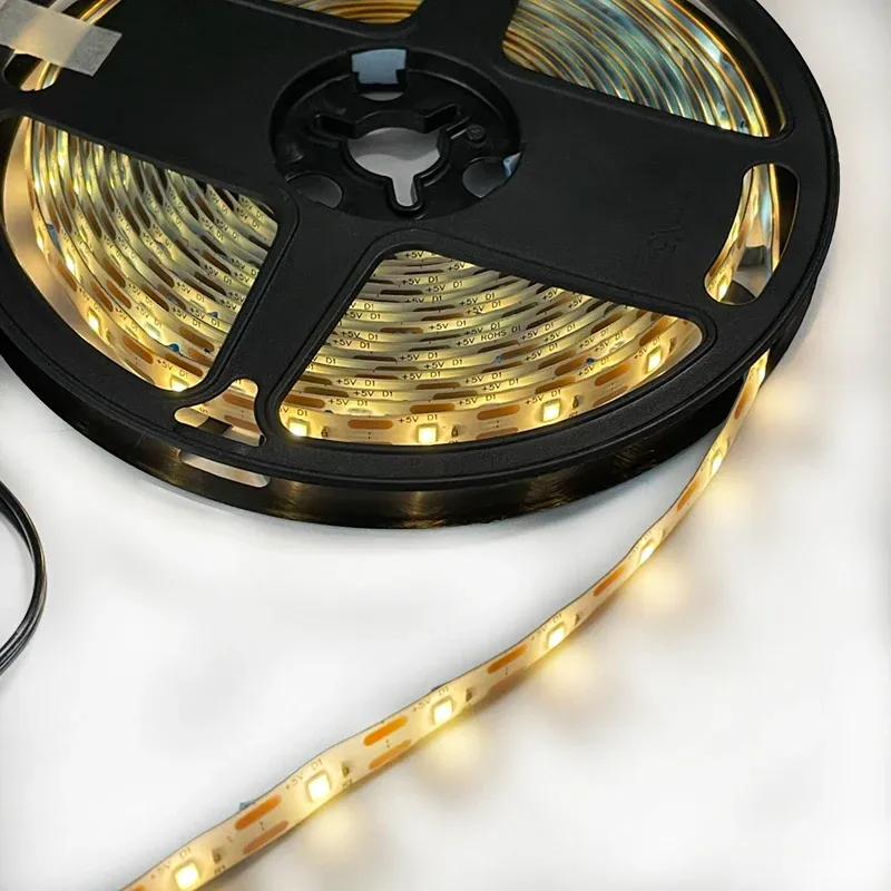 Bande lumineuse solaire LED pour extérieur, étanche IP65, 5 m 2