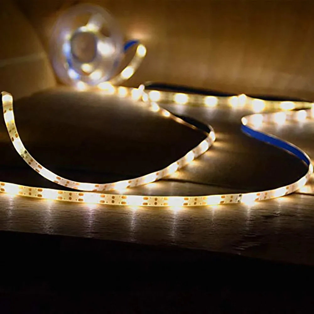 Bande lumineuse solaire LED pour extérieur, étanche IP65, 5 m 5