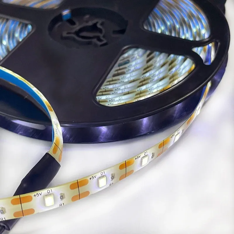Détail de la bande lumineuse LED flexible