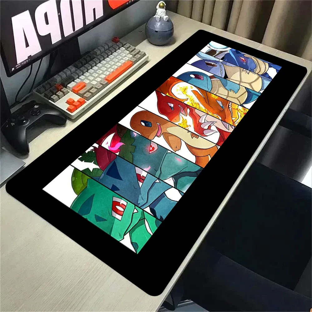 Grand tapis de souris Pokémon Anime 900 × 400 mm XXL pour bureau et gaming 7