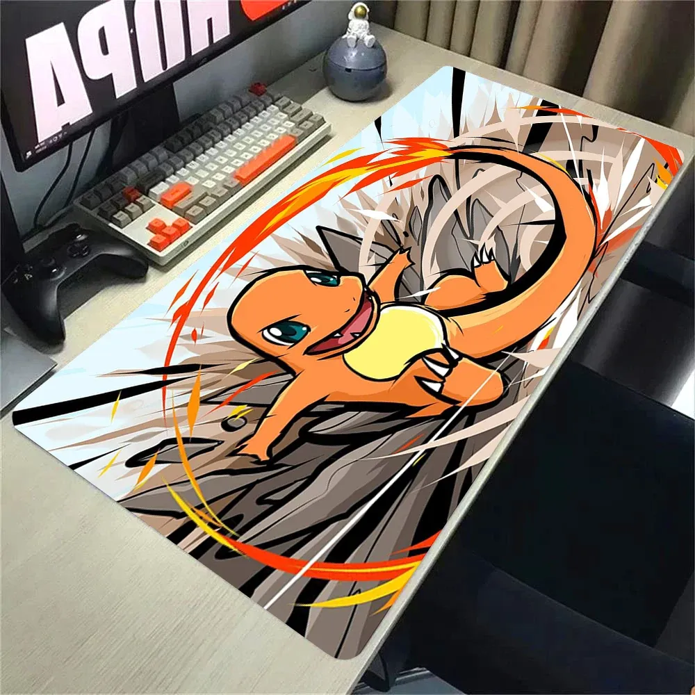 Grand tapis de souris Pokémon Anime 900 × 400 mm XXL pour bureau et gaming 10