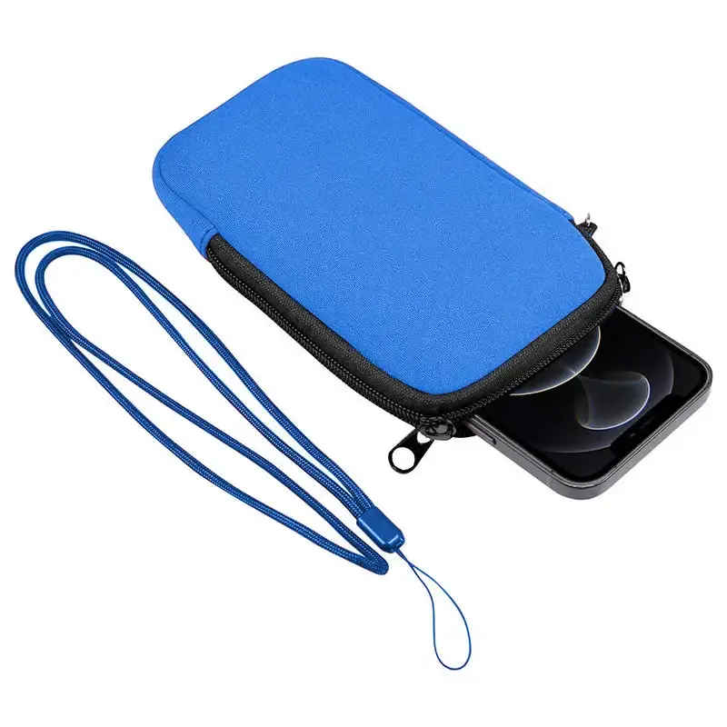 Pochette téléphone en néoprène, vue finale