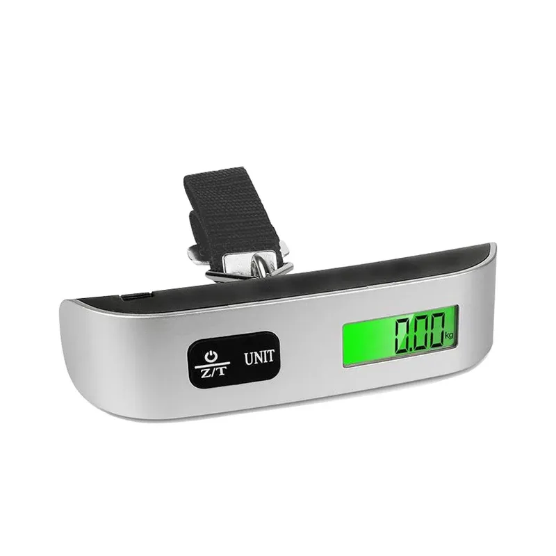 Balance numérique portable à écran LCD, 110 lb / 50 kg, pour bagages et valises 2
