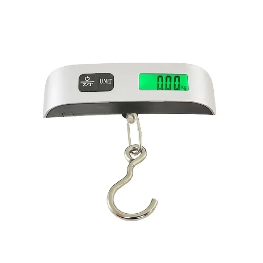 Balance numérique portable à écran LCD, 110 lb / 50 kg, pour bagages et valises 8