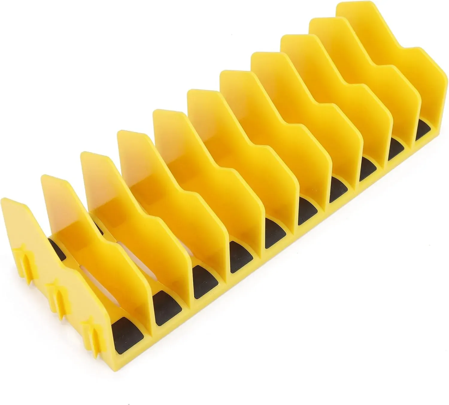 Support de rangement compact pour pinces à épiler, robuste, d'une capacité de 10 pinces 3