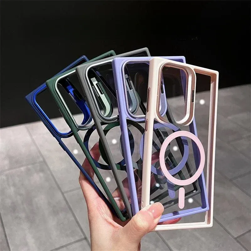 Étui transparent Samsung Galaxy, finition premium