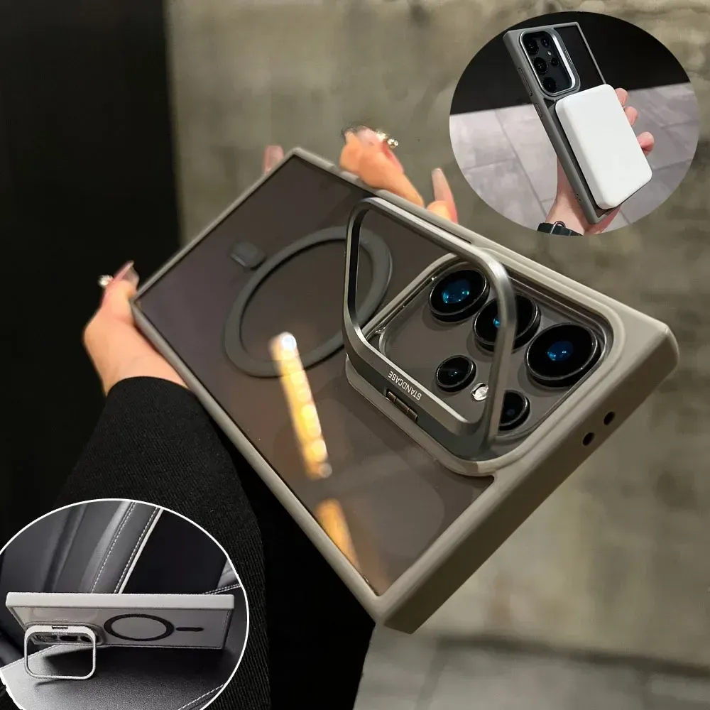 Étui transparent MagSafe Samsung Galaxy, vue d'ensemble