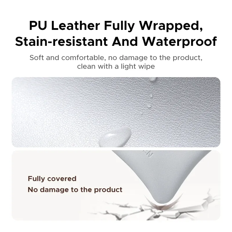 UGREEN Étui en cuir magnétique pour écouteurs Bluetooth à pince d'oreille ouverte, sac de rangement pour écouteurs sans fil et filaires 4