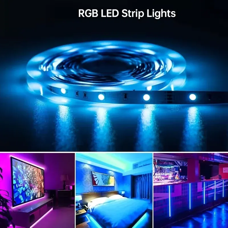 Éclairage LED RGB pour décoration intérieure