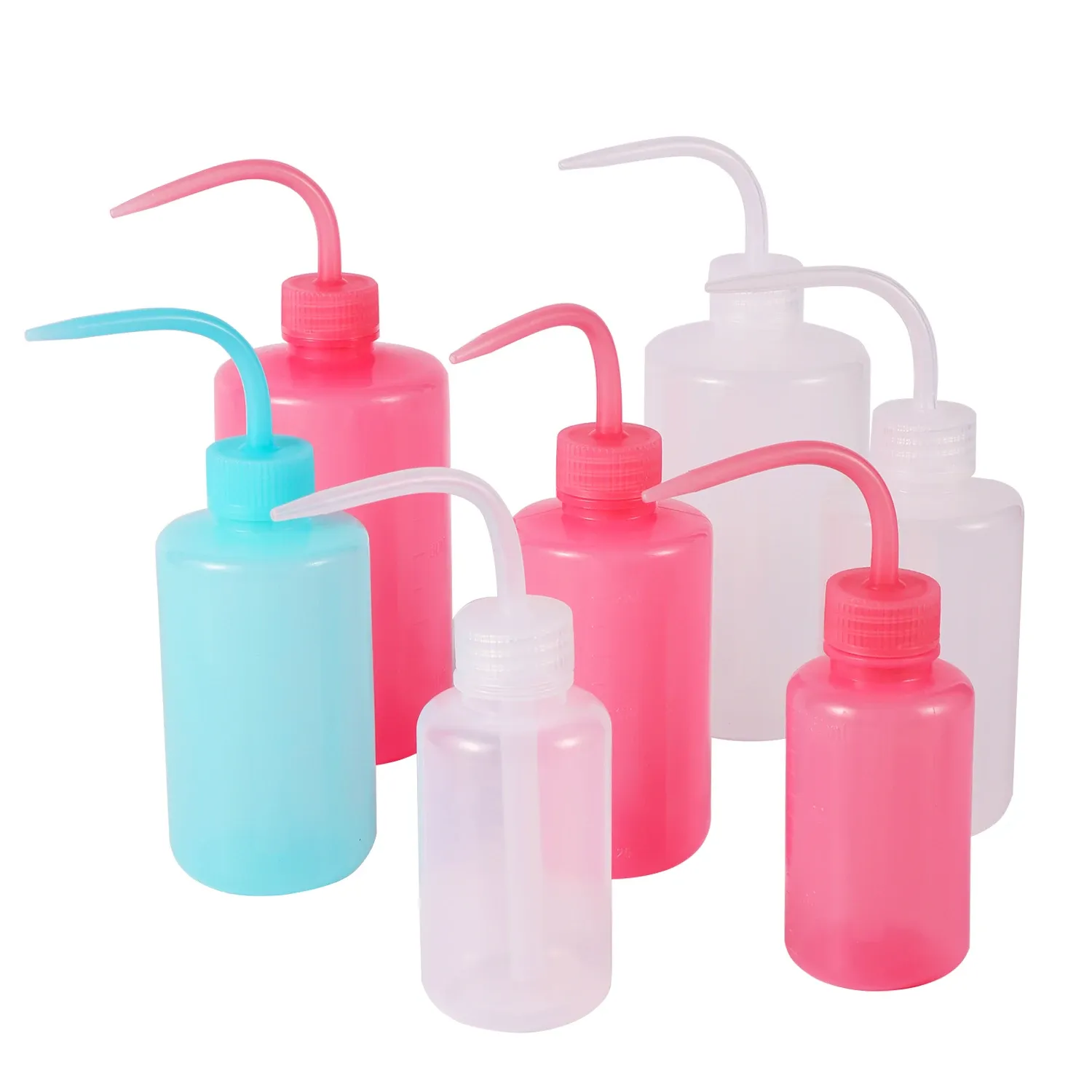 Bouteille souple en plastique 150/250/500 ml, arrosoir à pression, distributeur d'huile et de sauce, flacon de nettoyage