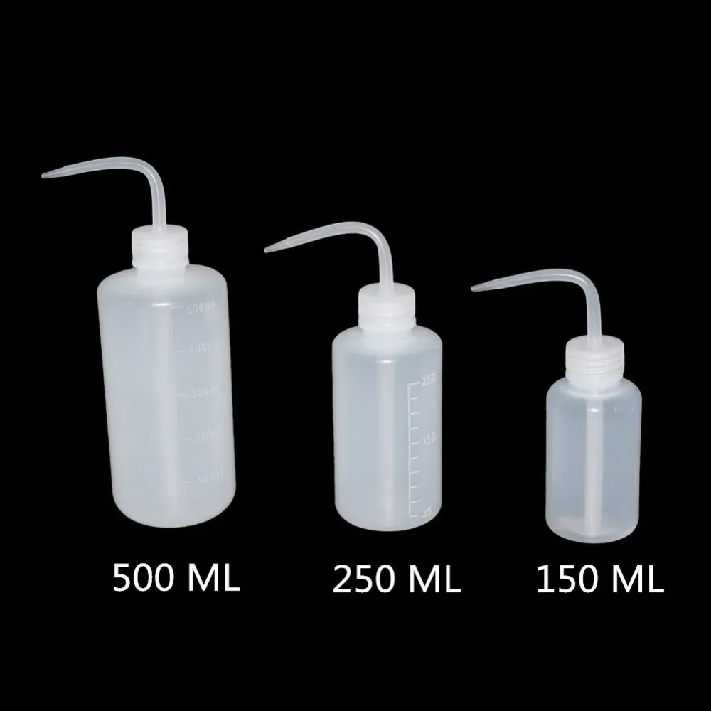 Bouteille souple en plastique 150/250/500 ml, arrosoir à pression, distributeur d'huile et de sauce, flacon de nettoyage 5