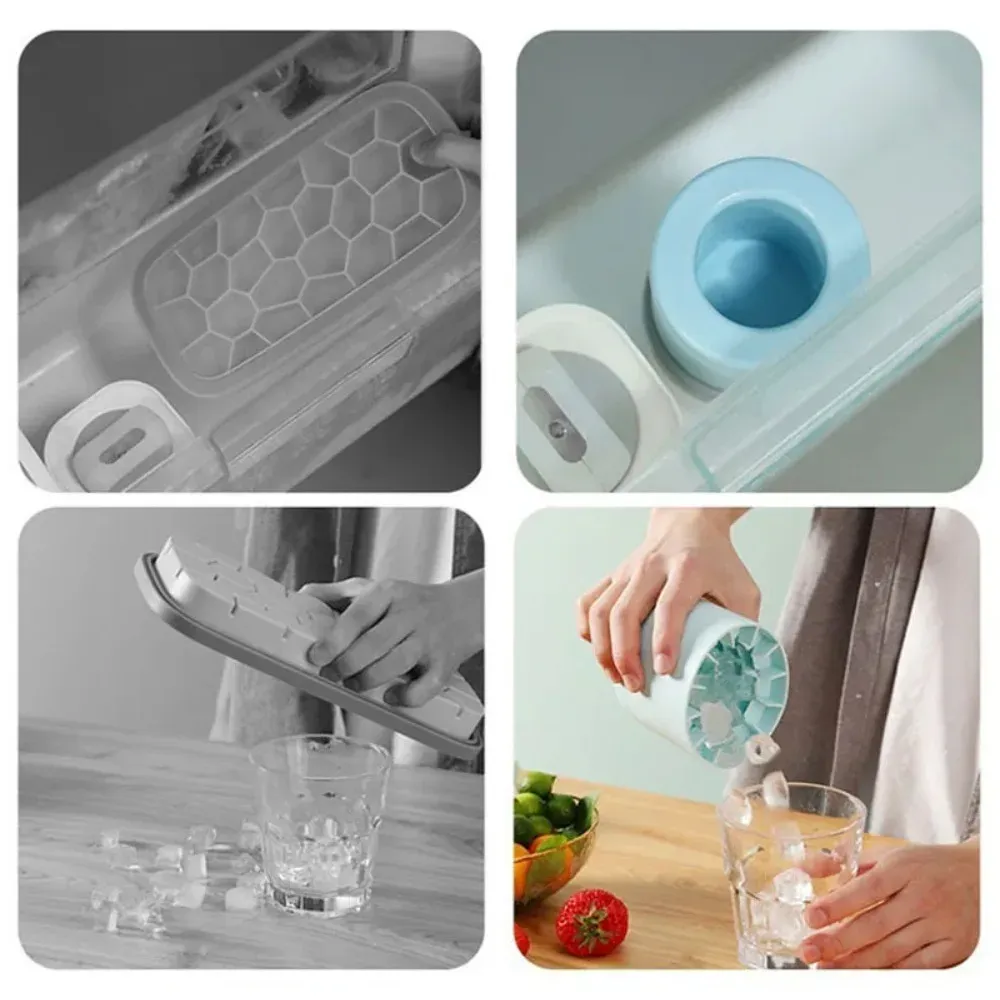 Moule à glaçons en silicone, finition soignée