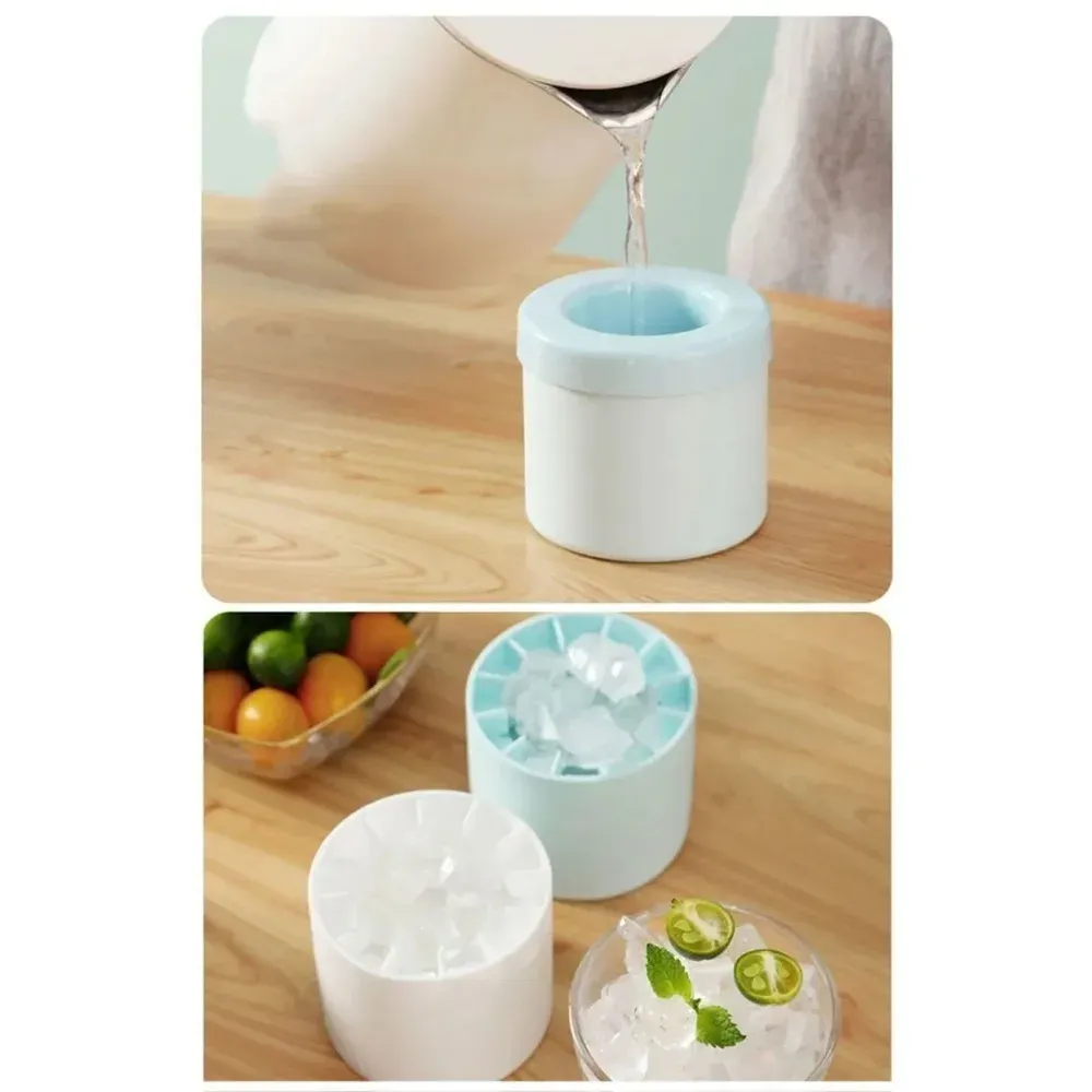 Moule à glaçons en silicone en usage quotidien