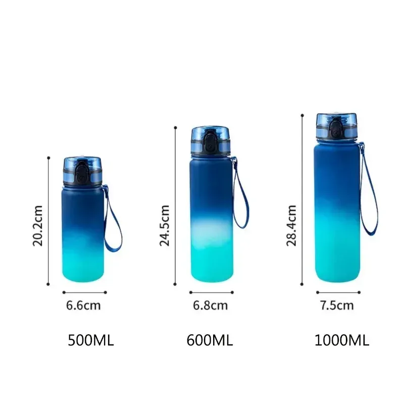 Bouteille d'eau de sport 1 litre, finitions soignées