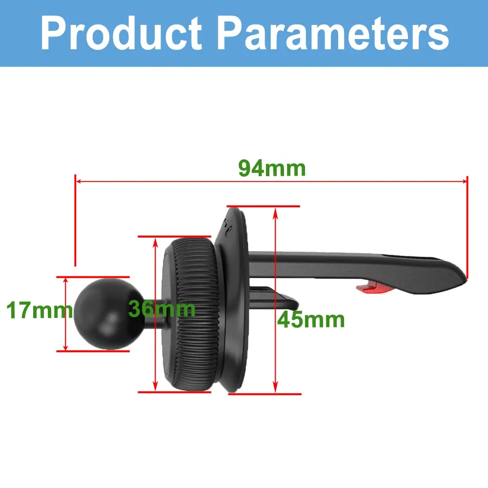 Support de téléphone pour voiture, vue finale
