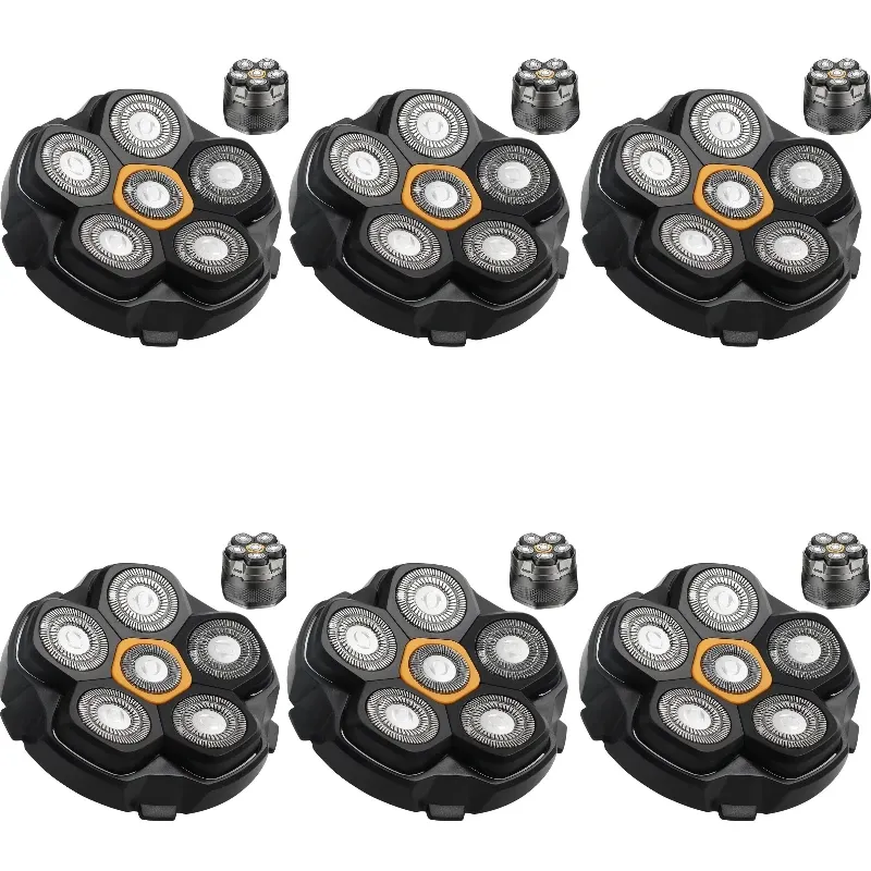 Têtes de rechange pour rasoir magnétique à 6 lames, compatibles DOAO, JoyKoi, Solimpia, Singphere et AEXIRI 8